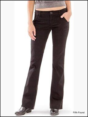 Stretch Uniform Bootcut Work Pant - Mid Rise, 4 Pockets